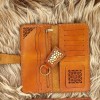 کیف پول چرم طبیعی دستدوز - تصویر 2